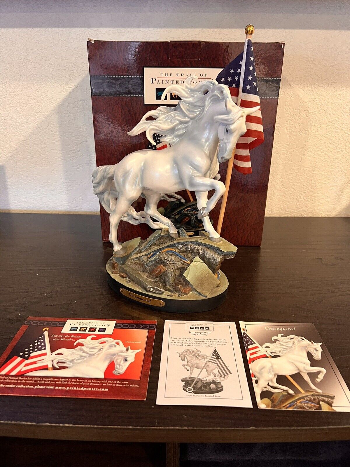 Trail Of Painted Ponies 1E/0016 Low Number Rare  Unconquered