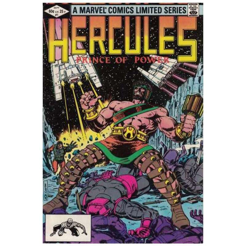 Hercules #1  - 1982 series Marvel comics VF+ Full description below [b*