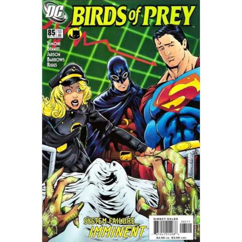 Birds of Prey (1999 series) #85 in Near Mint condition. DC comics [w*