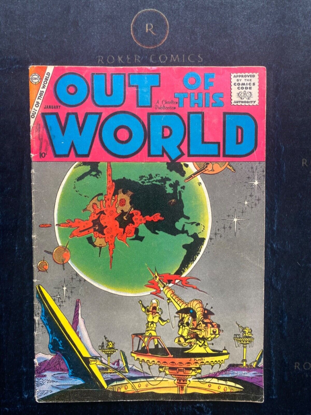 VERY RARE VG+ 1959 Out Of This World #11