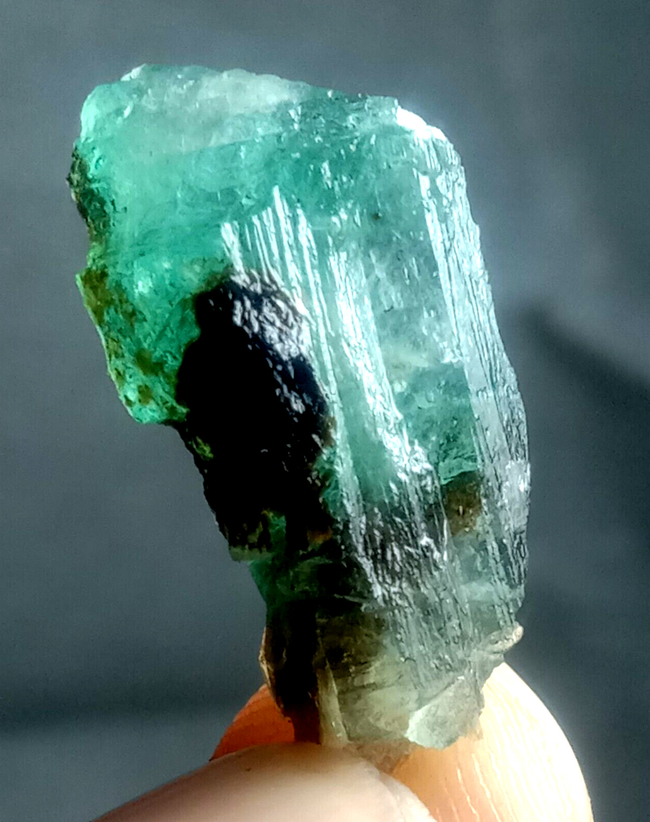 12 carat Beautiful Top Quality Emerald crystal bunch specimen @ Chitral Pakistan