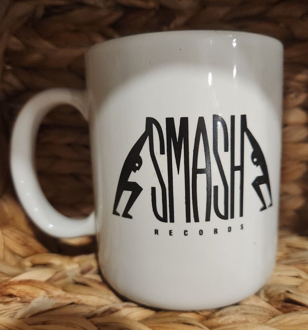 Vintage Smash Records Polygram 1991 Promotional Advertising Coffee Cup Mug