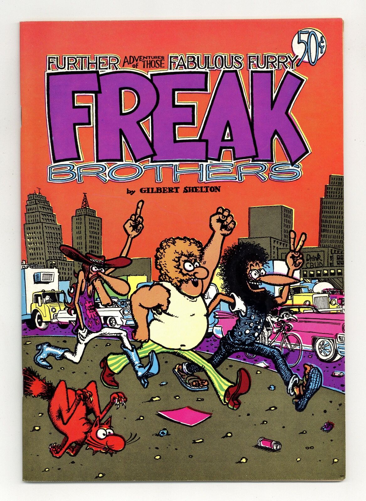 Fabulous Furry Freak Brothers #2, Printing 3B FN 6.0 1972