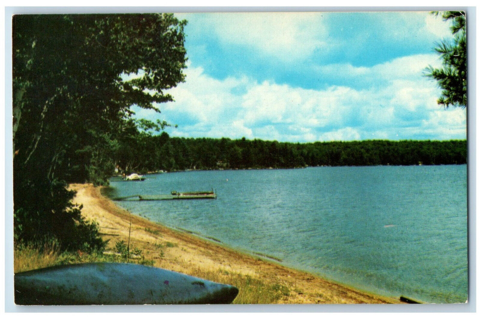 c1960's Steam Boat at La Minerve Quebec Canada Posted Vintage Postcard