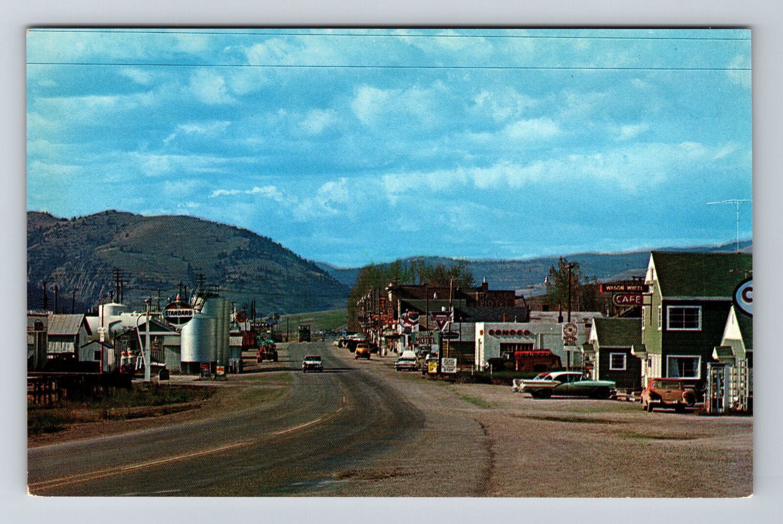 Drummond MT-Montana, Scenic Exterior Area, Vintage Postcard