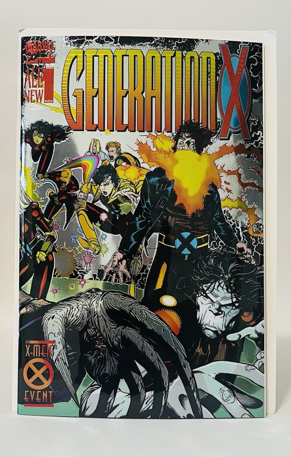 Generation X (Marvel-1994) #1 - Wraparound chromium Cover NM/VF CGC Grade Ready