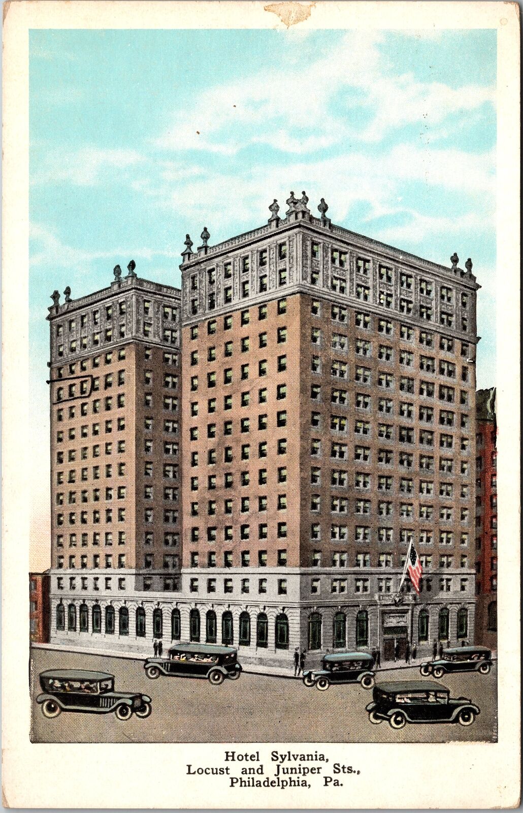 Philadelphia PA-Pennsylvania, Hotel Sylvania, Vintage Postcard