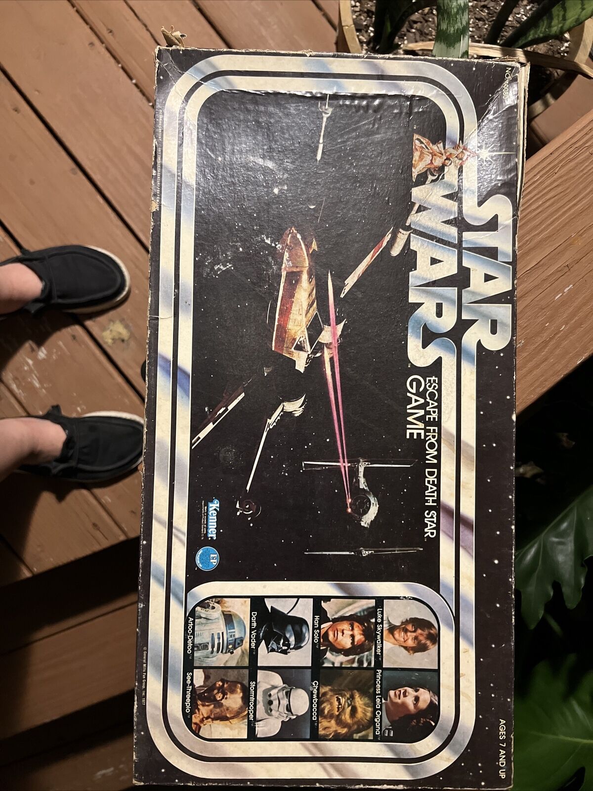 Star Wars Escape from Death Star Vintage 1977 Board Game