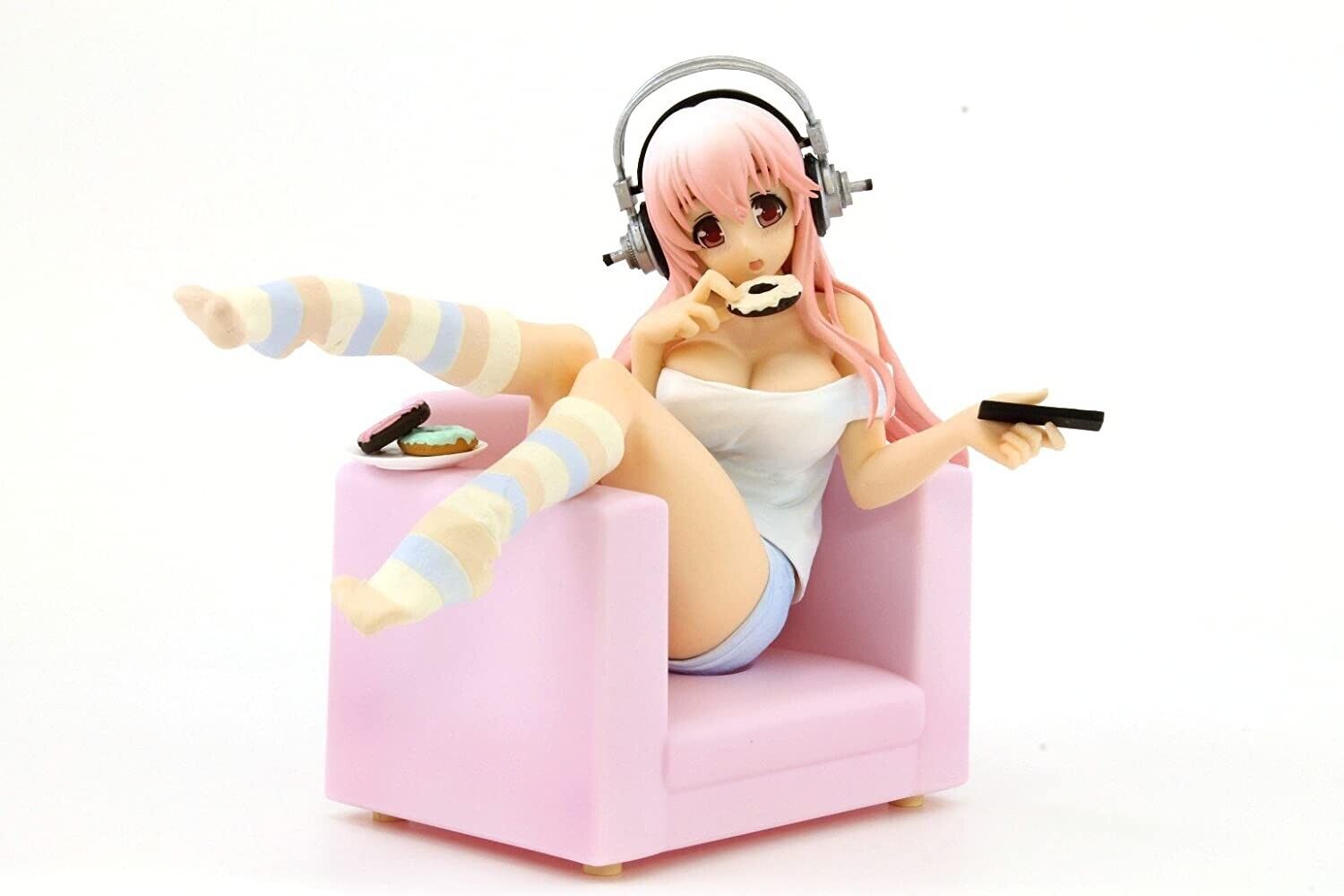 Super Sonico Special Figure Snack Time Anime FuRyu Authentic New From Japan
