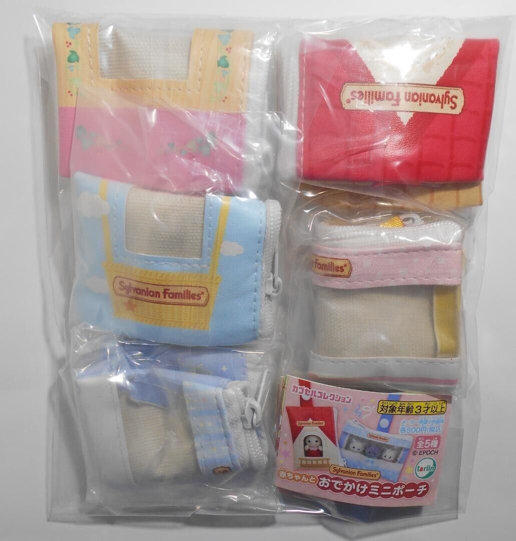 Sylvanian Families Baby and Outing Mini Pouch Complete Set 5 Types Gacha