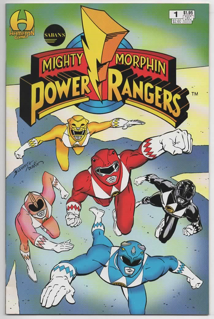 *Saban\'s Mighty Morphin Power Rangers #1 (Dec 1994, Hamilton Comics)