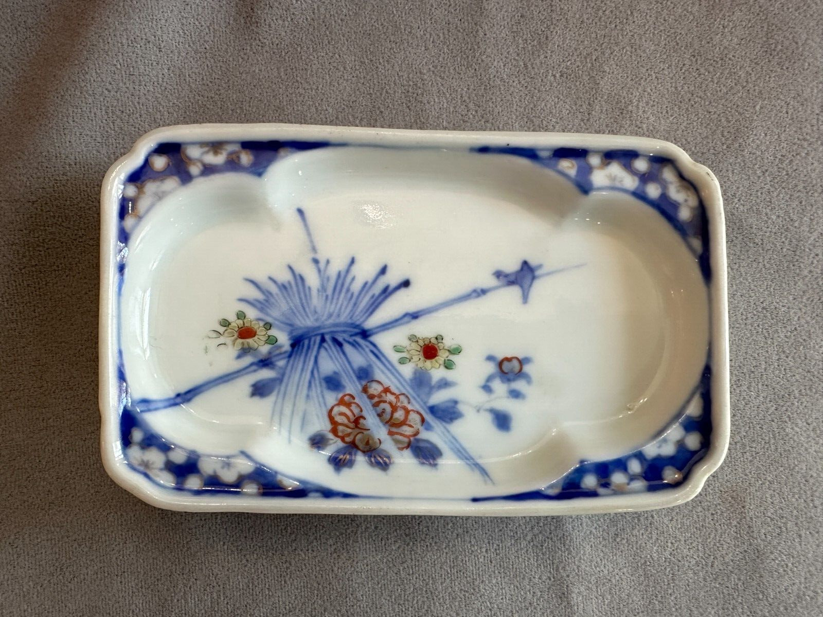 Vintage Japanese Hand-Painted Candy Dish, Aoki Brothers