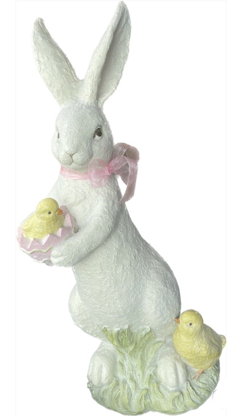 Glitter Bunny With Chicks 20”