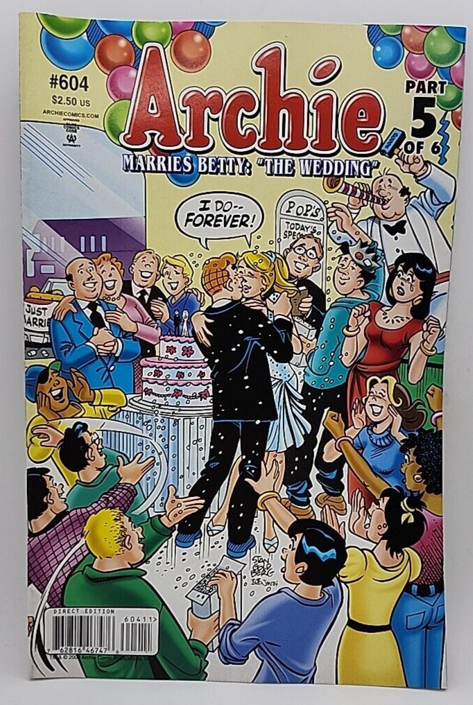 Archie Marries Betty: The Wedding Comic Book #604