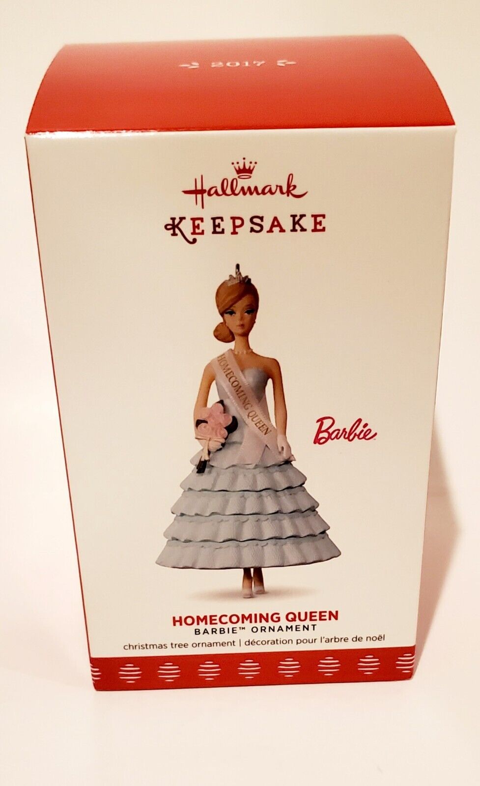 Hallmark Keepsake Ornament 2017 Homecoming Queen Barbie NIB