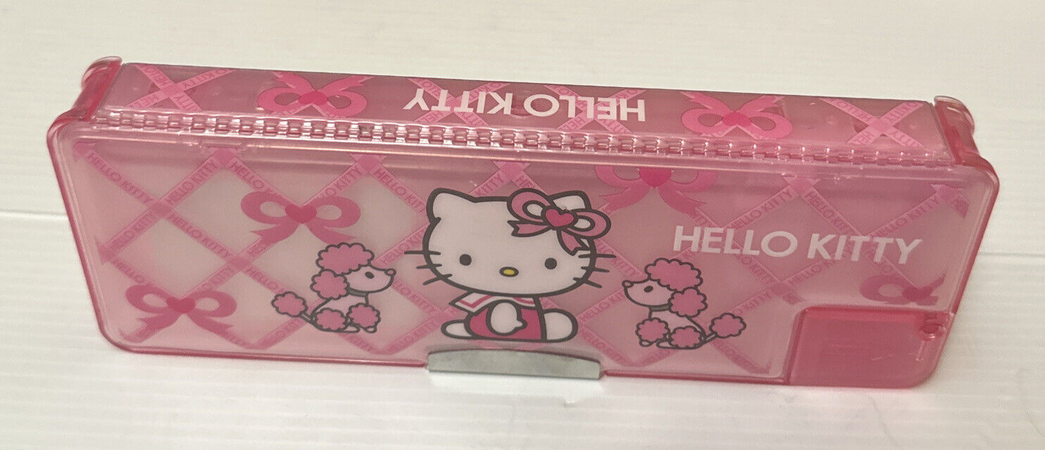 RARE Y2K Sanrio Hello Kitty Pencil Box 2005 