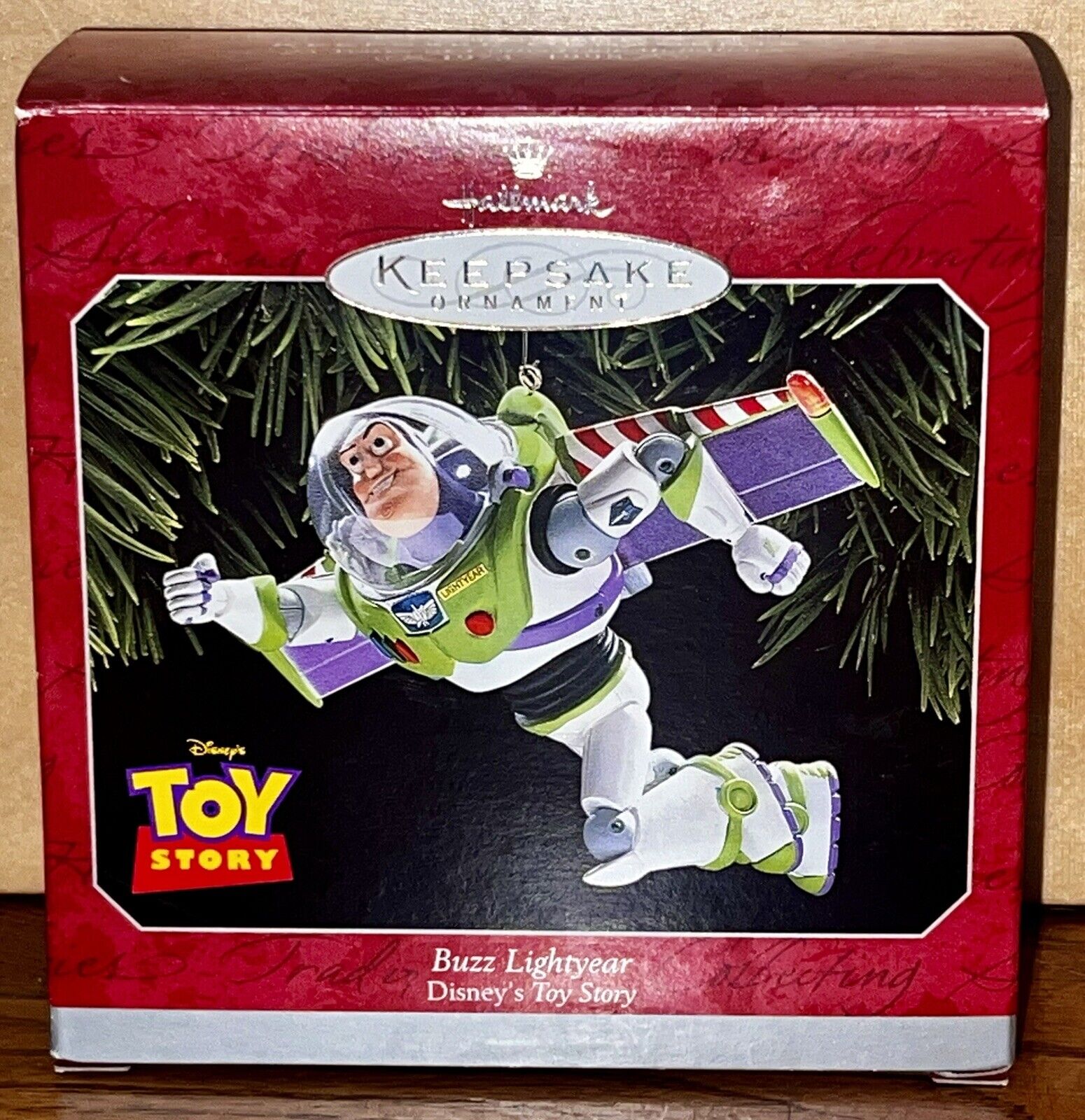 1998 Hallmark Keepsake Christmas Ornament Toy Story Buzz Lightyear & Woody New