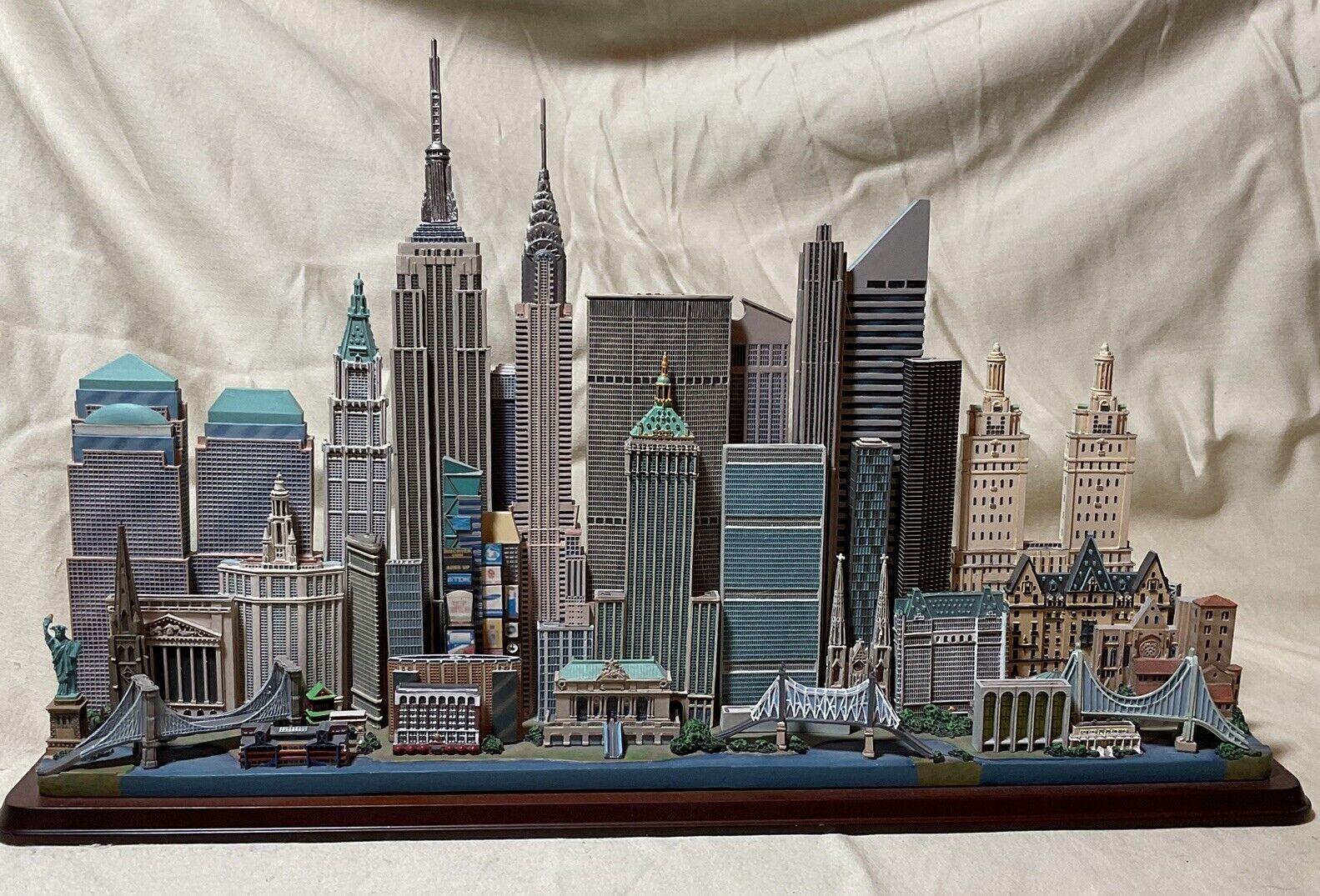 New York City Skyline By The Danbury Mint