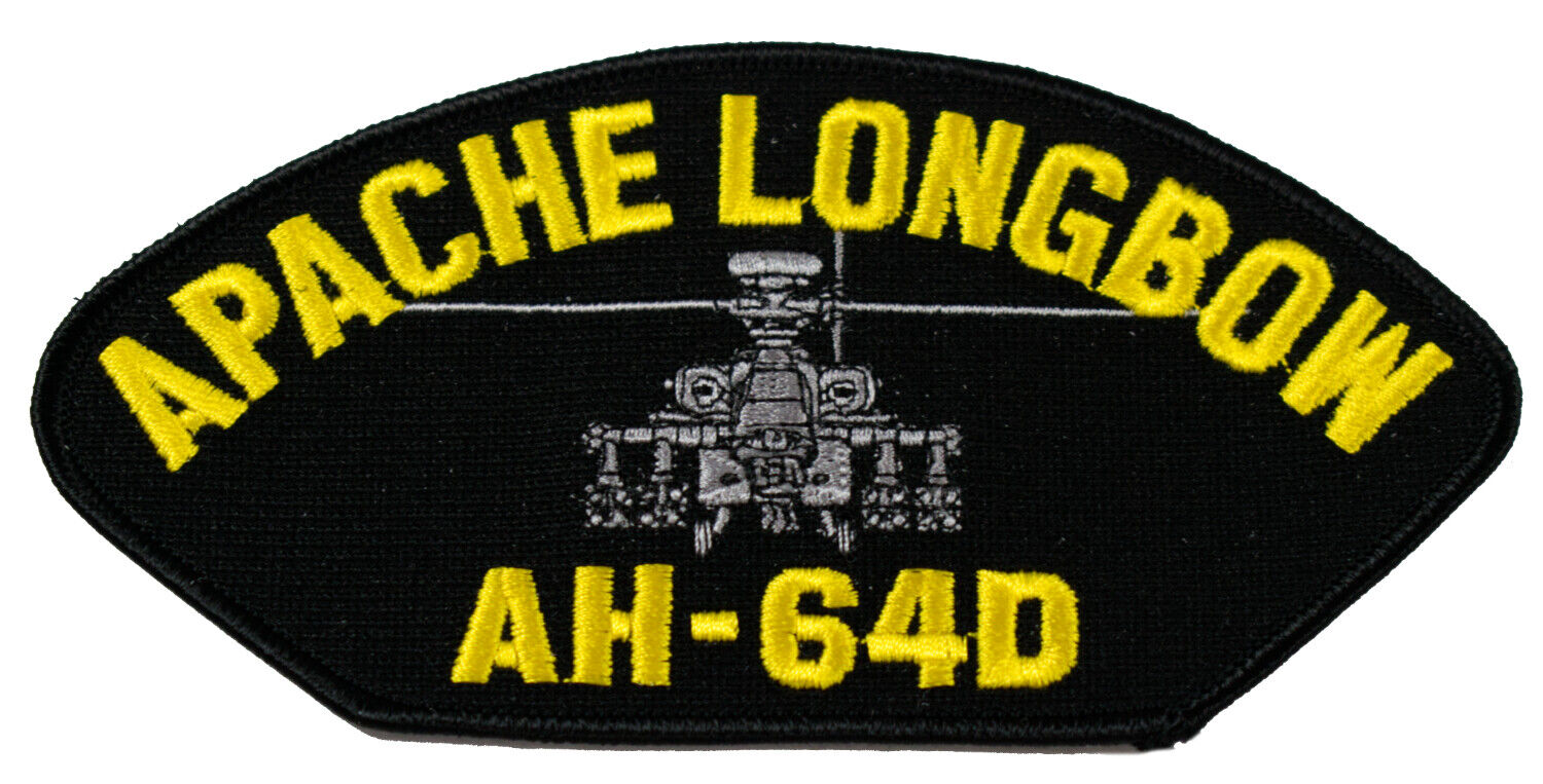 Apache Longbow AH-64D Patch - Great Color - Veteran Owned Business 