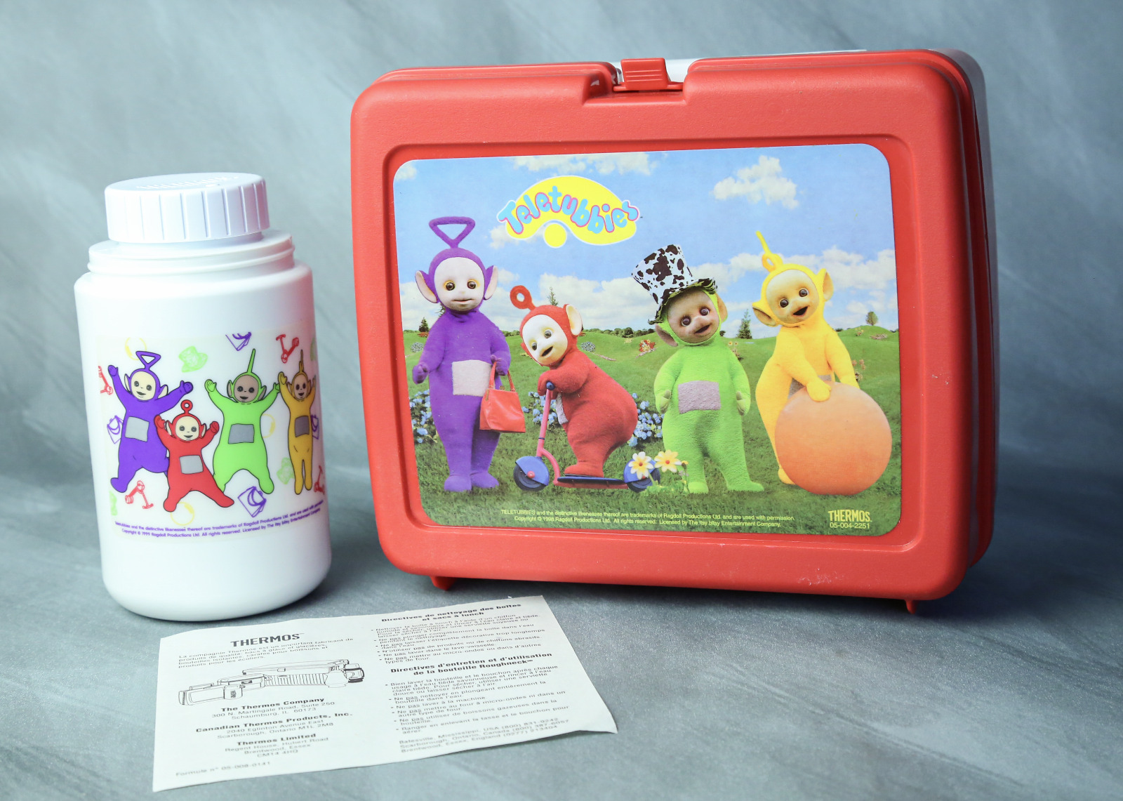 Vintage 1998 Teletubbies Lunchbox by Thermos never used super clean