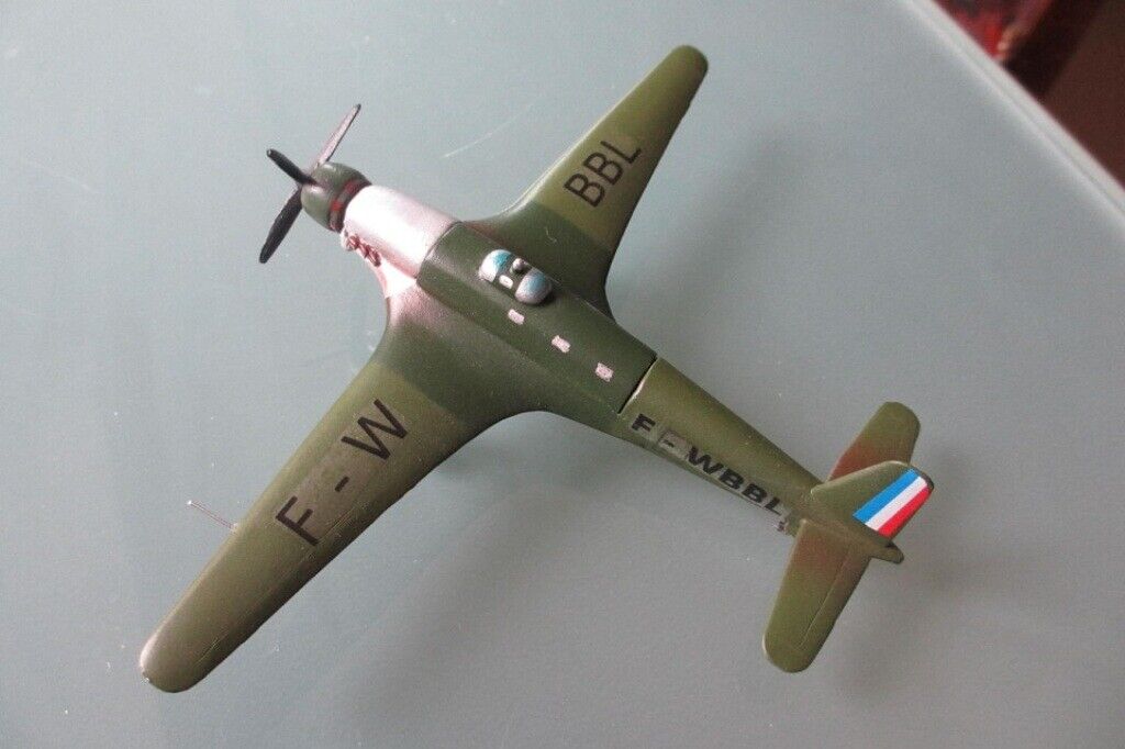 NC-3021 Belphegor SNCAC French Airplane Desktop Wood Model  Small