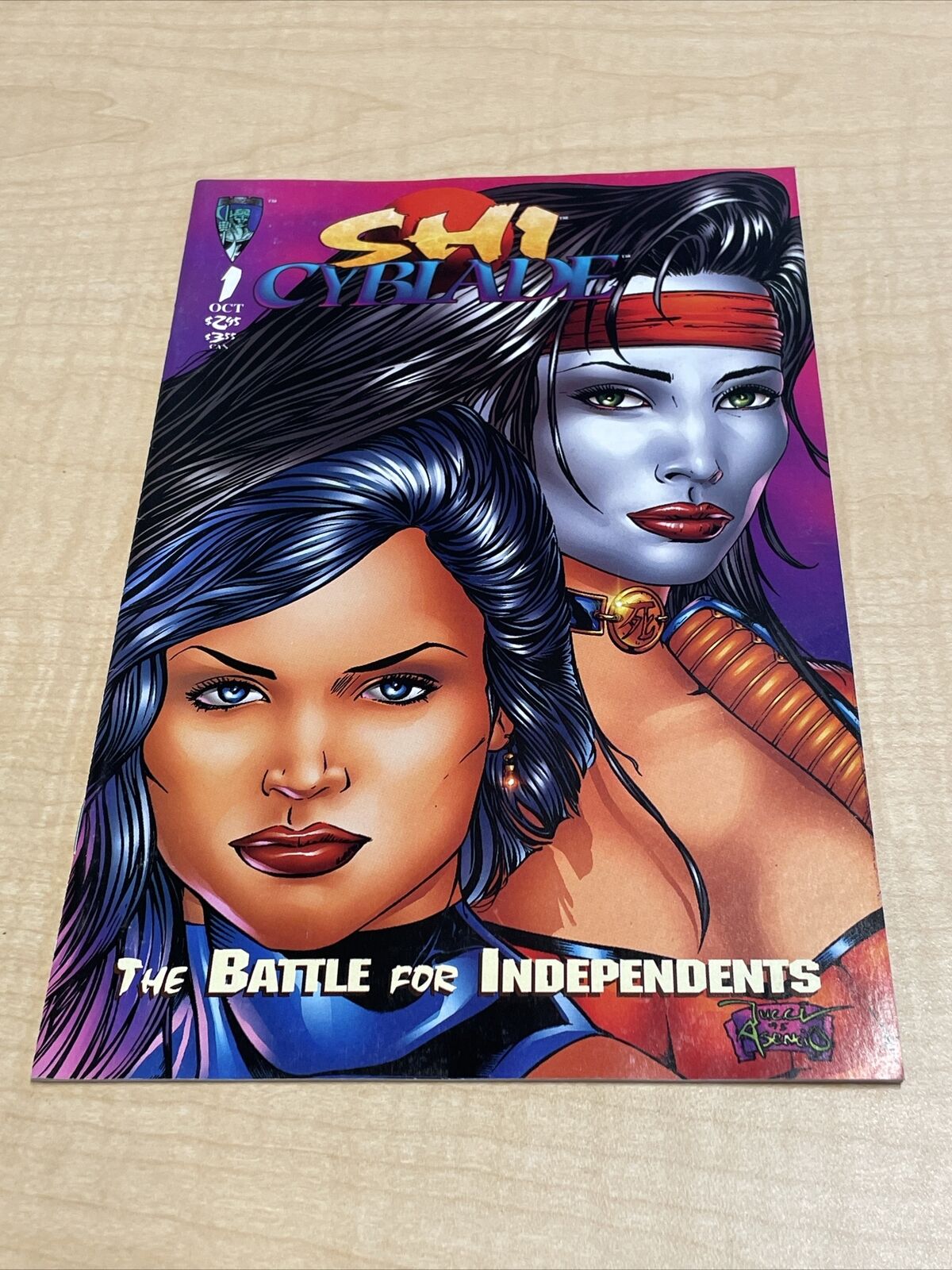 Shi Cyblade The Battle for Independents Issue #1 Comic Book KG