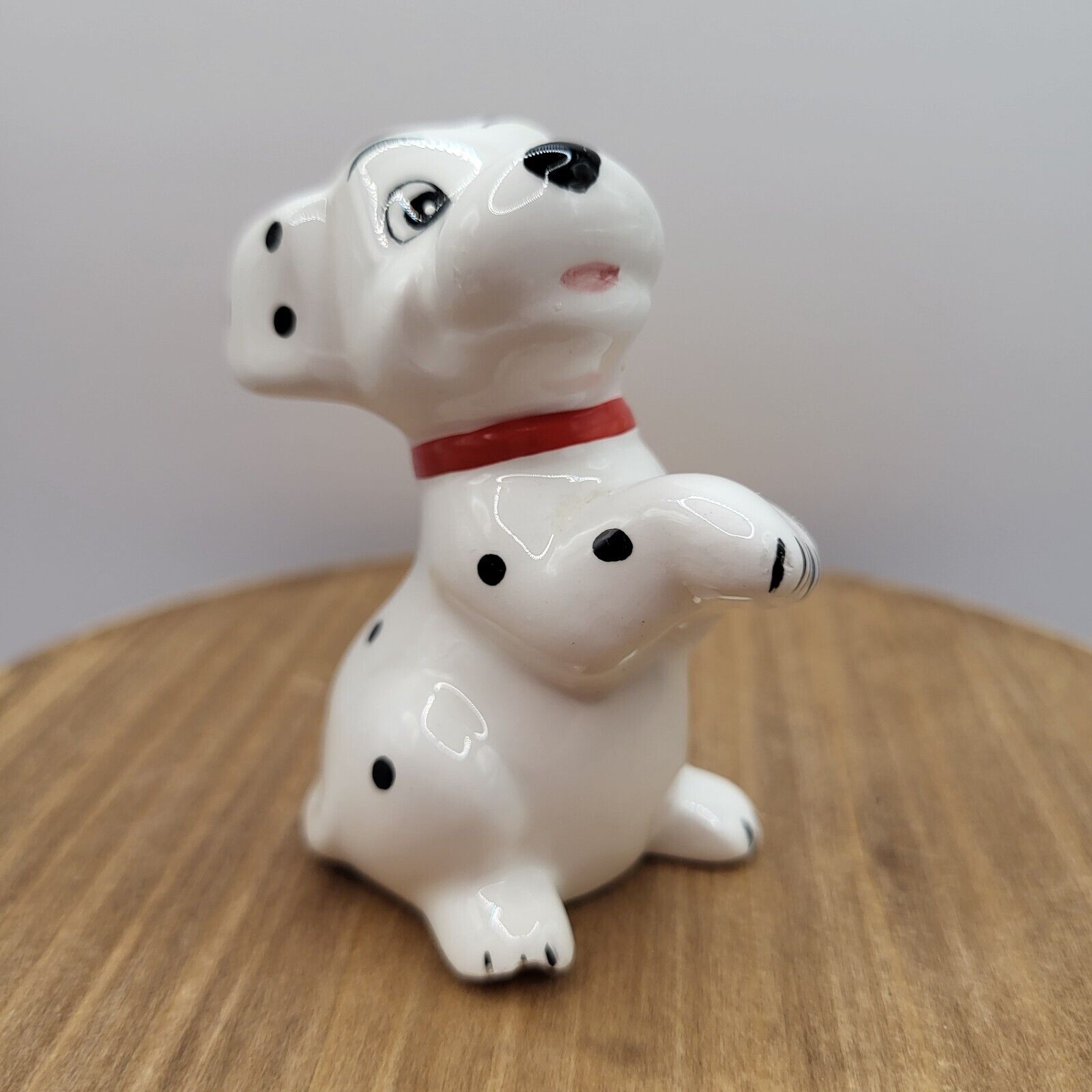 Vintage Disney Ceramic Dalmatian Puppy Figurine  Made In China 1959-1986