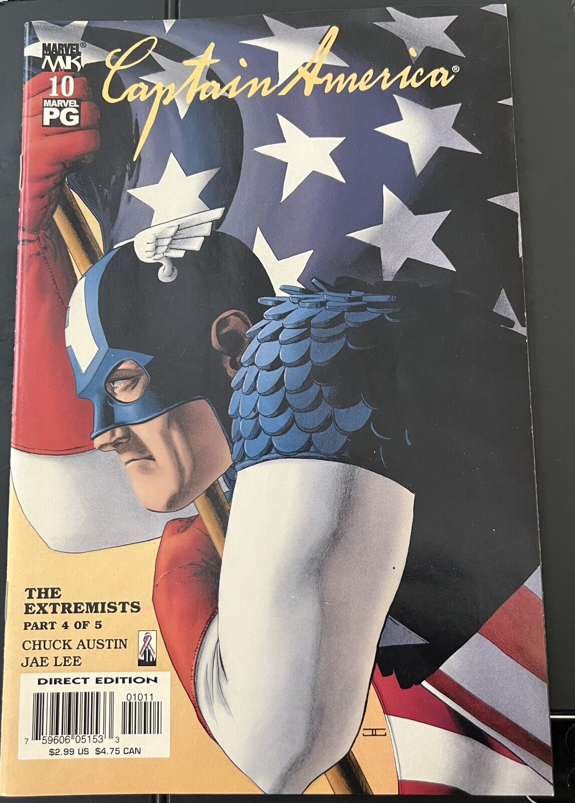 Captain America Vol. 4 10 The Extremists Part 4 Marvel Comics NM