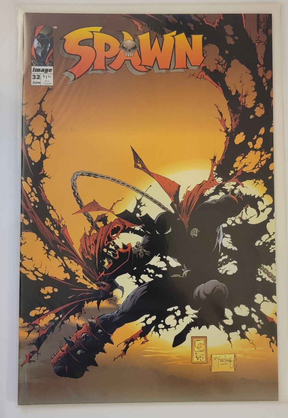 Spawn Image Comic Issue 32 1995 Bagged and Boarded VF-NM