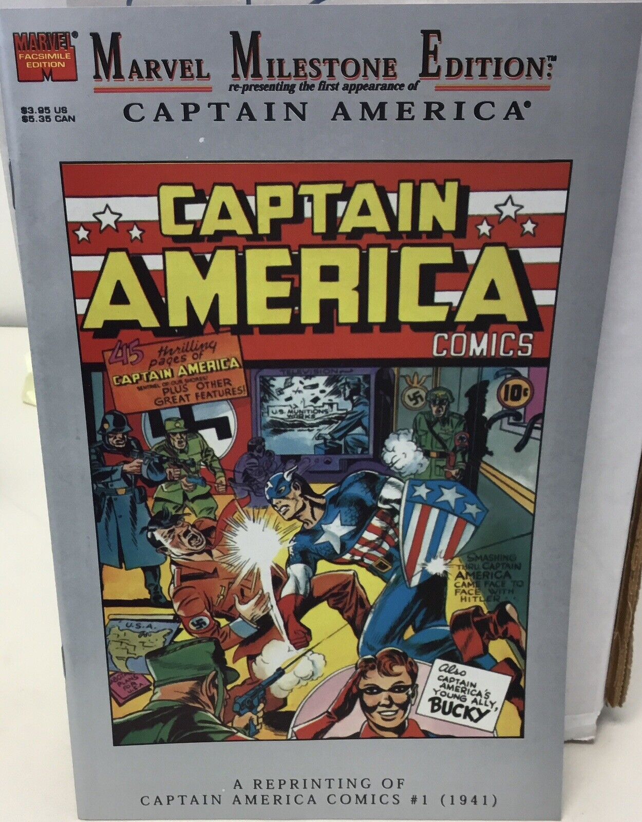 Marvel Milestone Edition Captain America VF/NM
