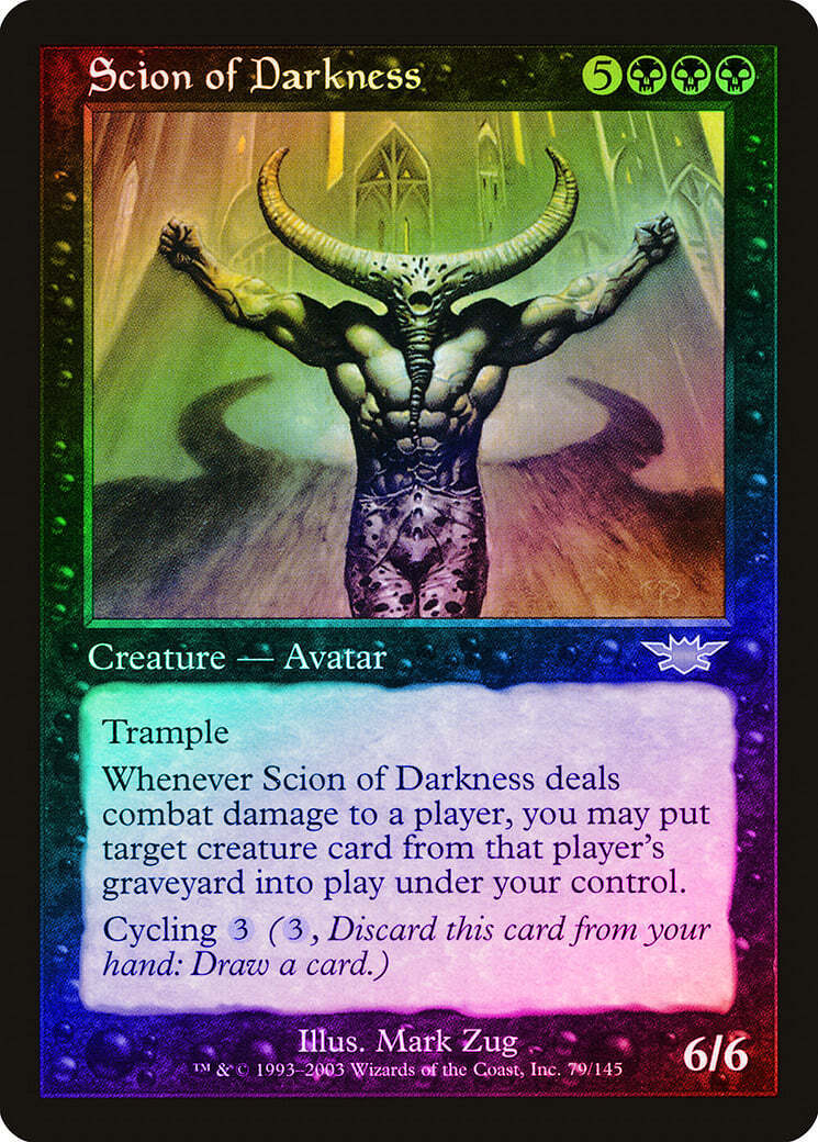FOIL Scion of Darkness ~ Legions [ Excellent+ ] [ Magic MTG ]