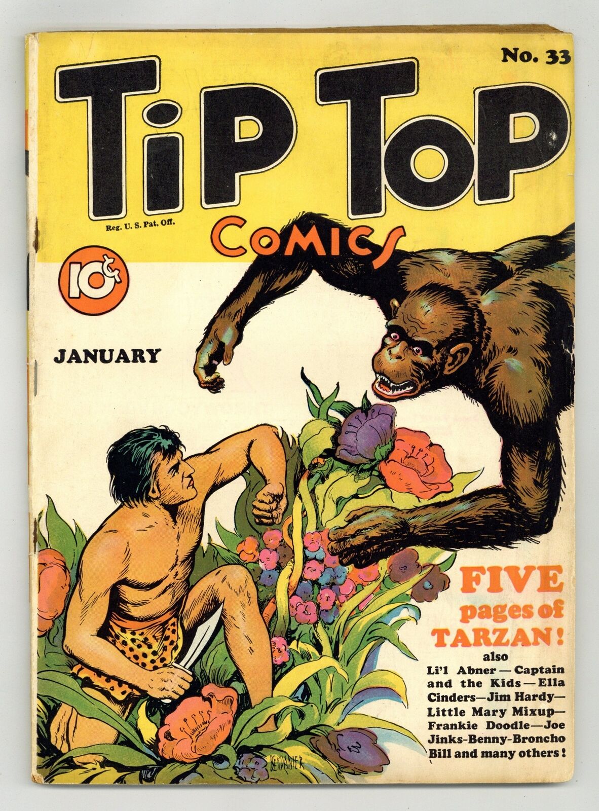 Tip Top Comics #33 GD 2.0 1939