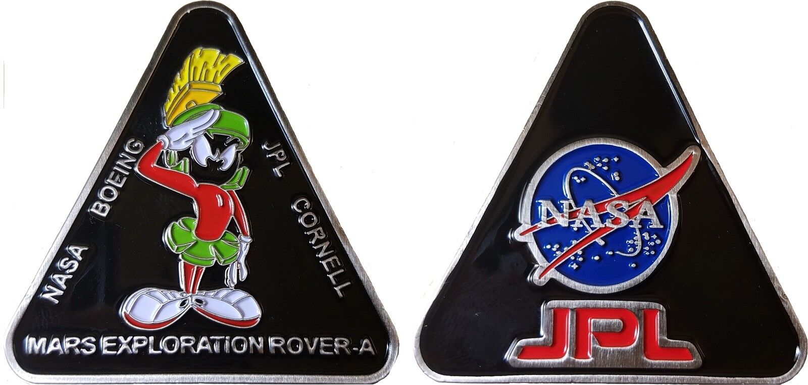 NASA JPL Mars Rover Marvin Martian Challenge Coin 2\