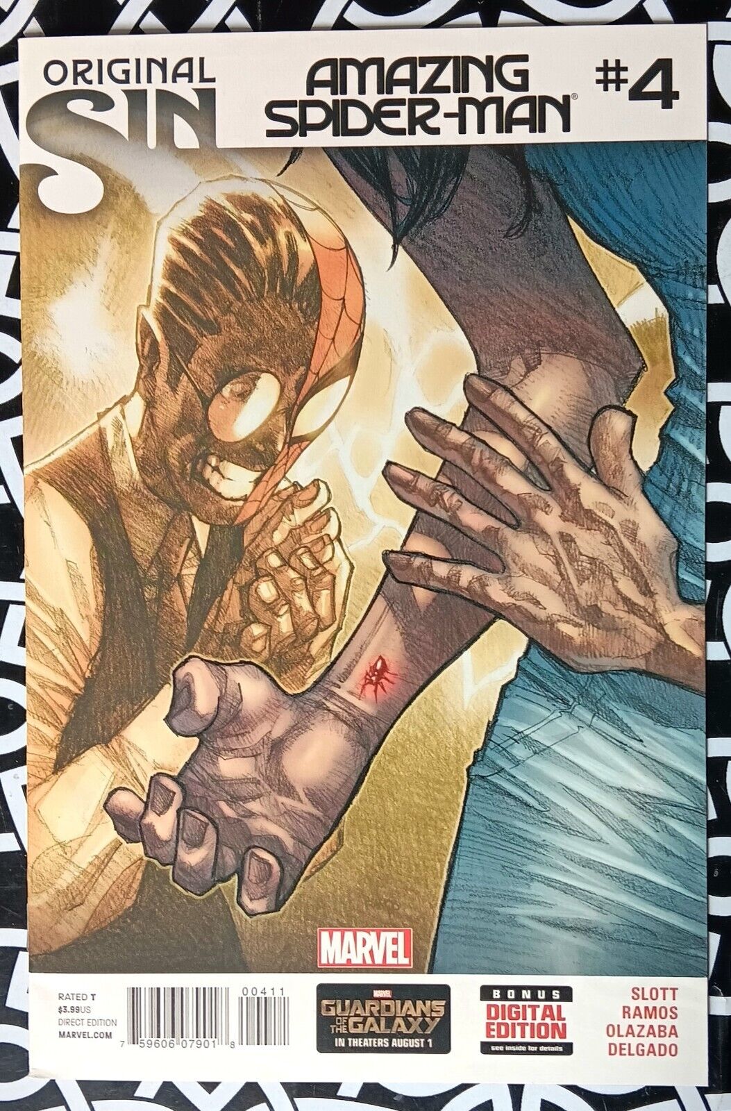 Amazing Spider-Man #4 - NM - 2014 - Marvel - Original Sin - 1st app. of Silk 🔥 