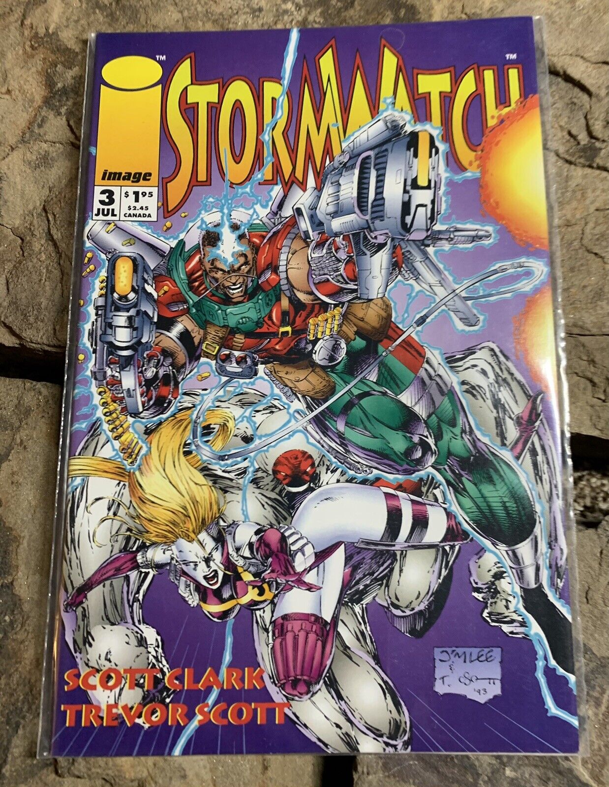 Stormwatch #3 Comic Book. 1993. Good Condition 