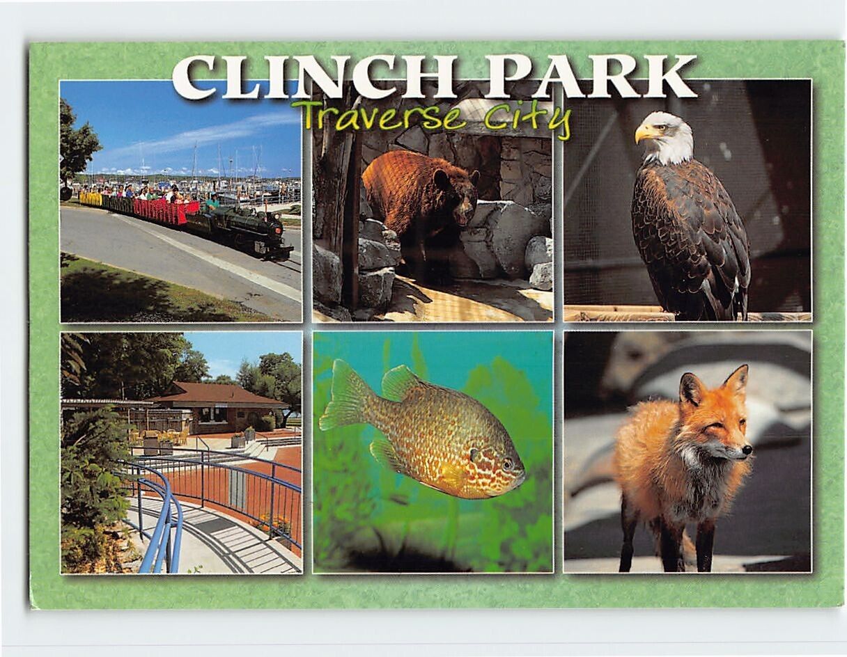 Postcard Clinch Park - Traverse City, Michigan