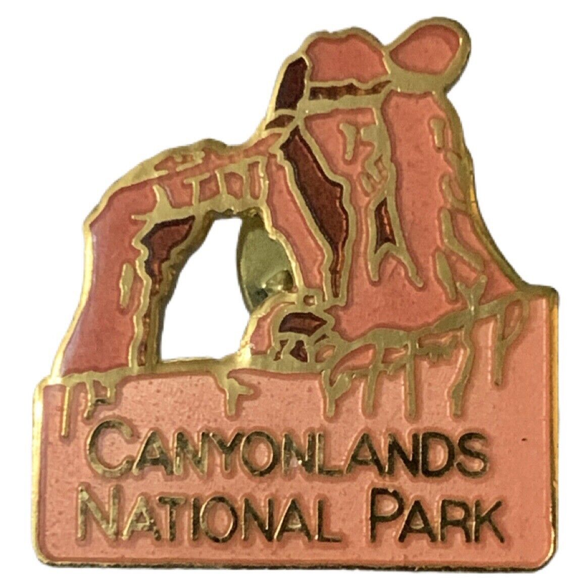 Vintage Canyonlands National Park Travel Souvenir Pin