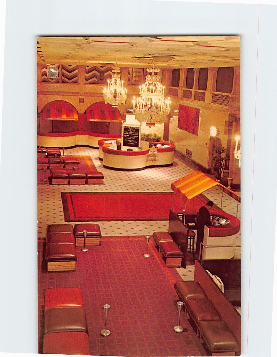 Postcard Interior The Hotel Taft NY USA