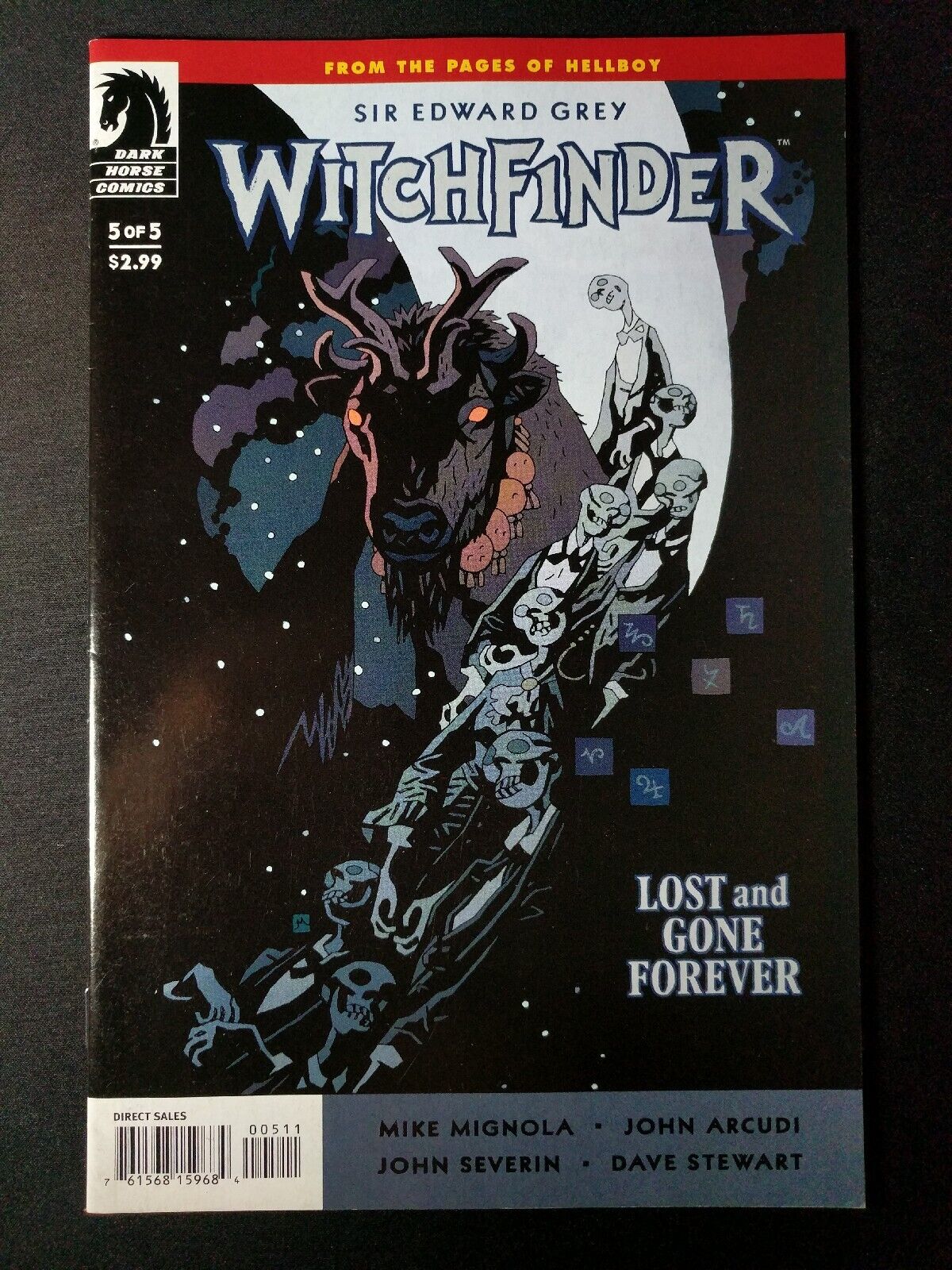 Witchfinder #5 - Hellboy Tie-In - Mike Mignola - Combined Shipping + 10 Pics