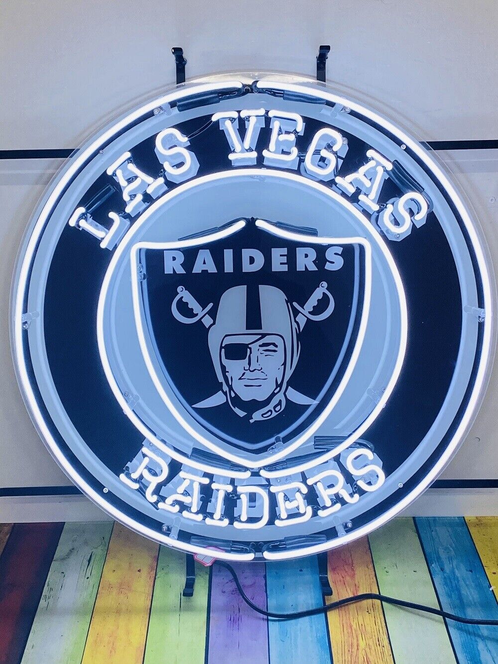 New Las Vegas Raiders Lamp Neon Light Sign With HD Vivid Printing  24