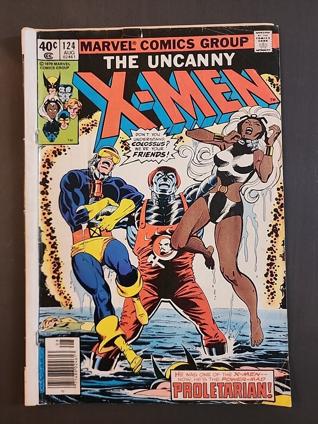 The Uncanny X-Men 124 First Appearance Of Proletarian Good Condition Marvel Key