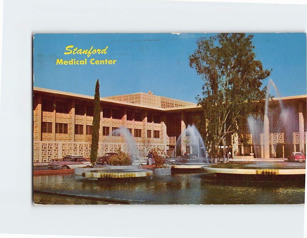 Postcard Stanford Medical Center Stanford University California USA