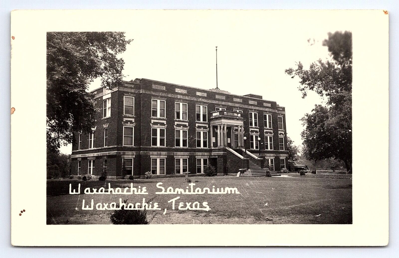 Postcard RPPC Waxahachie Sanitarium Texas c.1947