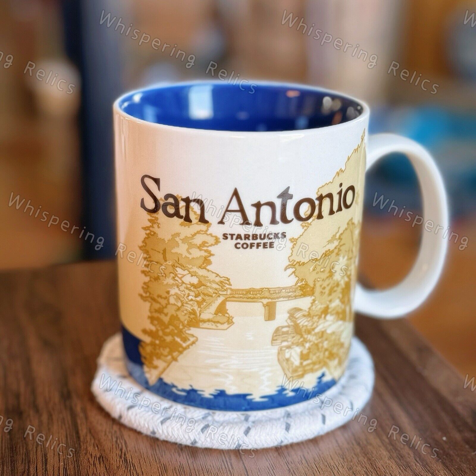 San Antonio, Texas | Starbucks Global Icons 16 oz Coffee Tea Latte Cup Mug
