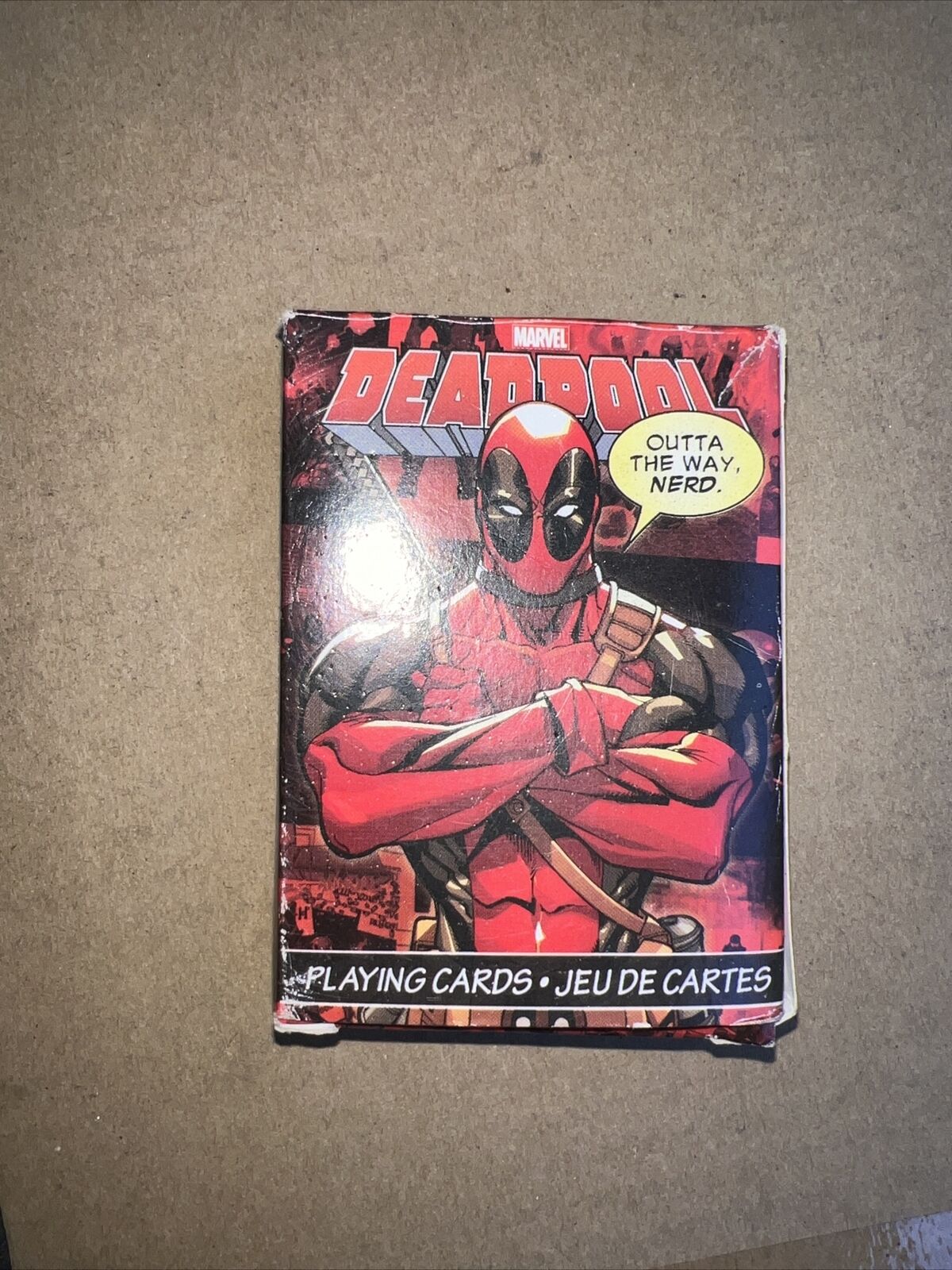 Aquarius Marvel Deadpool Playing Cards, Complete, 54 Cards Including 2 Jokers
