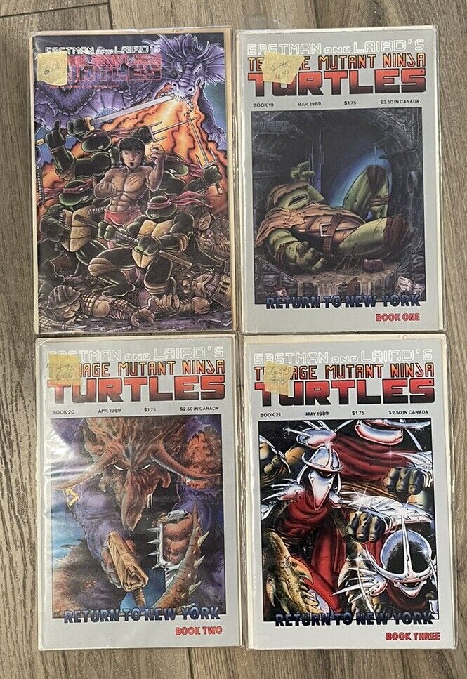 Teenage Mutant Ninja Turtles #18-21 Mirage Studios March 1989