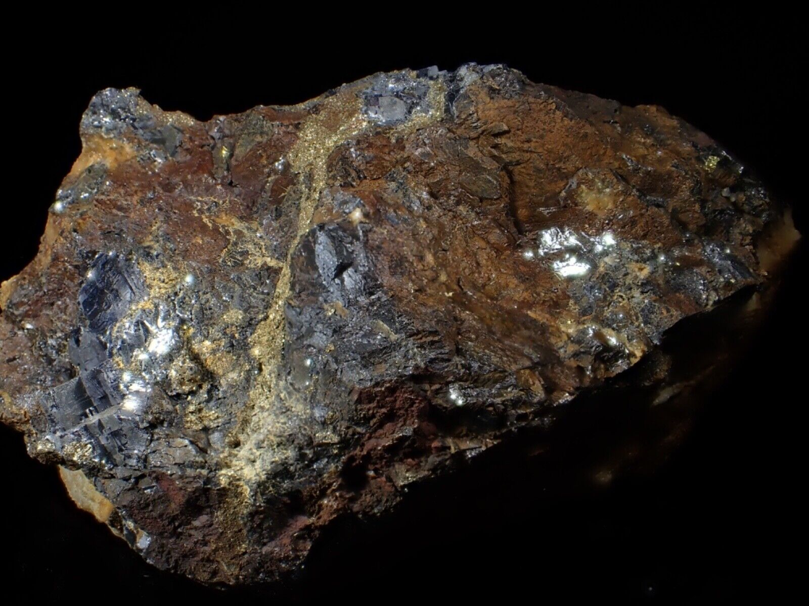 Killer Sphalerite, Galena & Acanthite Mendota mine Silver Plume Colorado