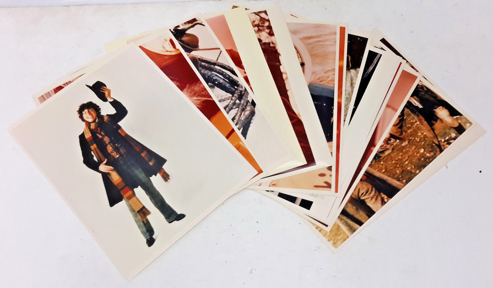 Vintage DOCTOR WHO Set of 15 Different 8x10 Color PHOTO/Still- (M6958)