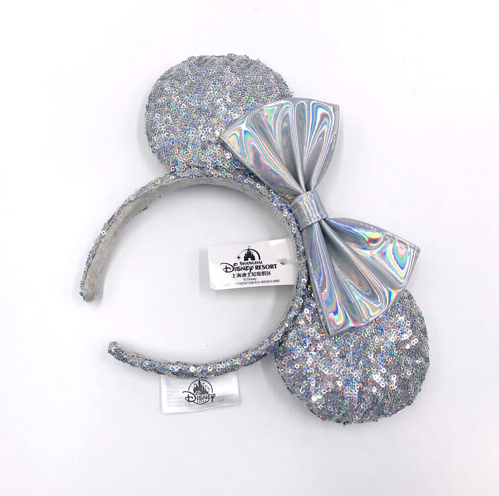 Mouse Magic Mirror Silver Cinderella 2020 Minnie Ears Disney Parks Headband