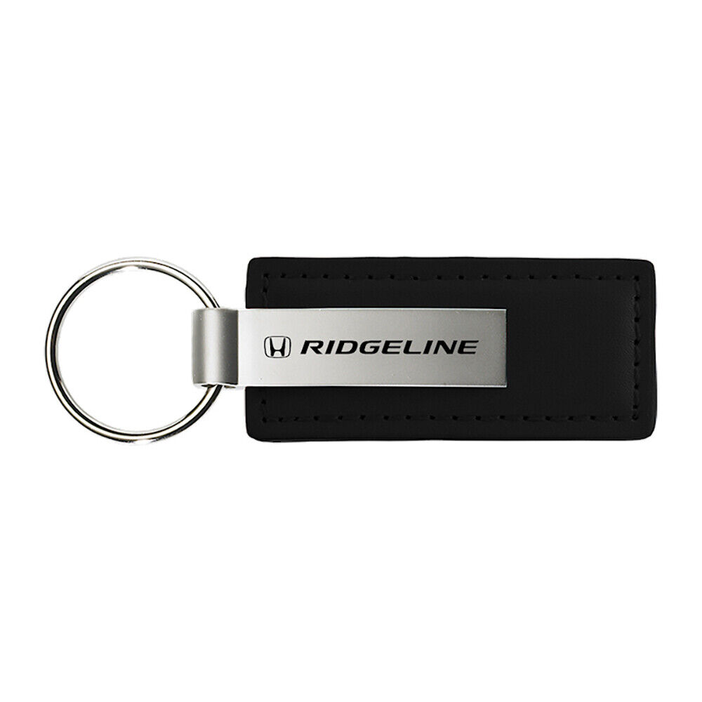 Honda Ridgeline Keychain & Key Ring – Premium Black Leather Key Chain